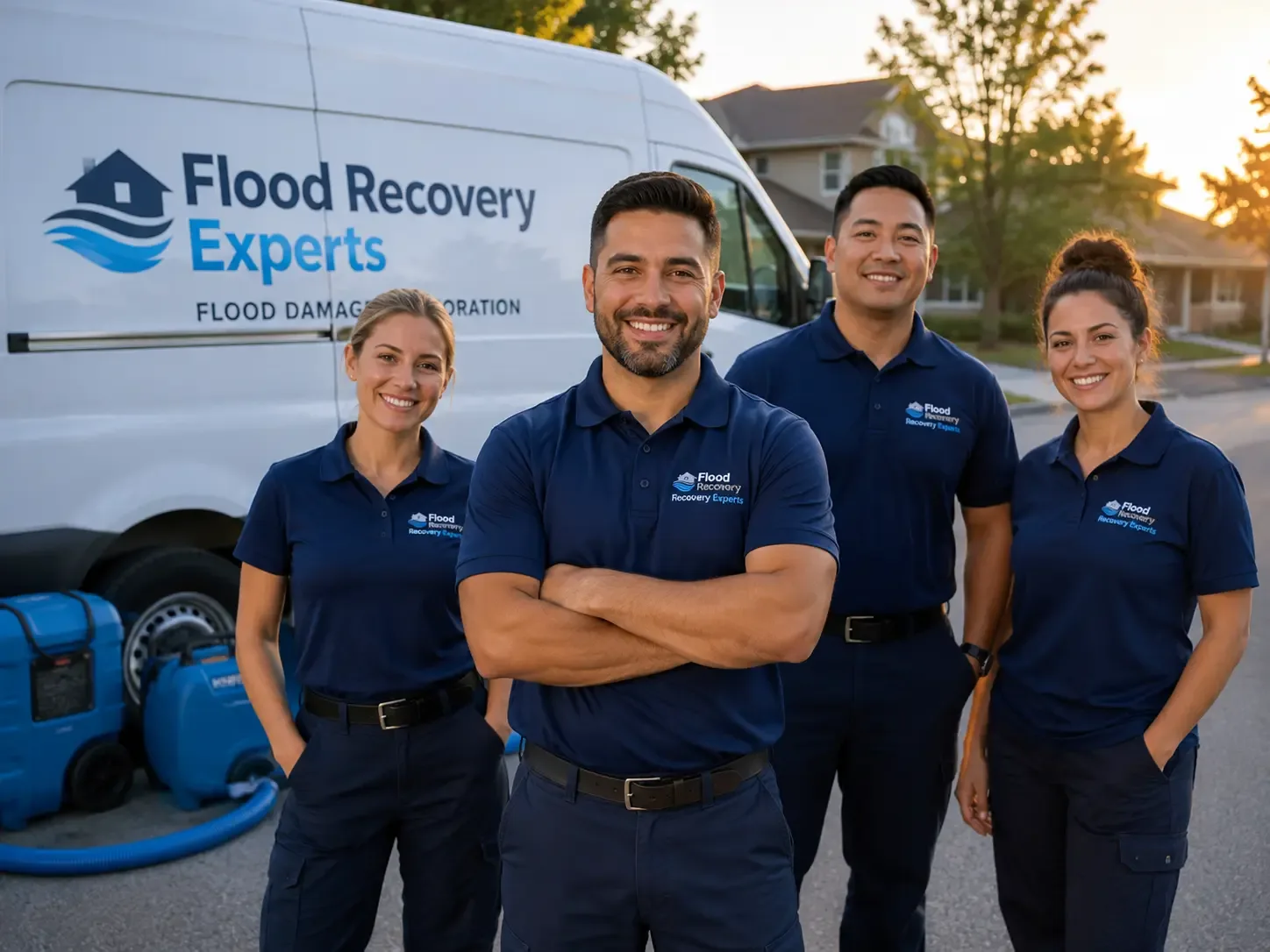 Flood Damage Cleanup company in Hineston, LA